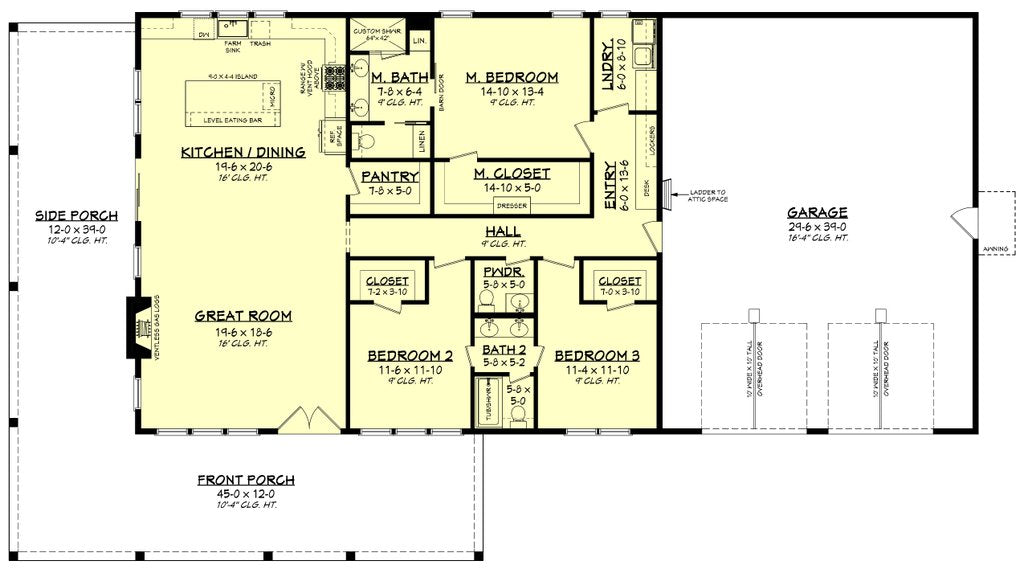 Barndominium House Plans B1