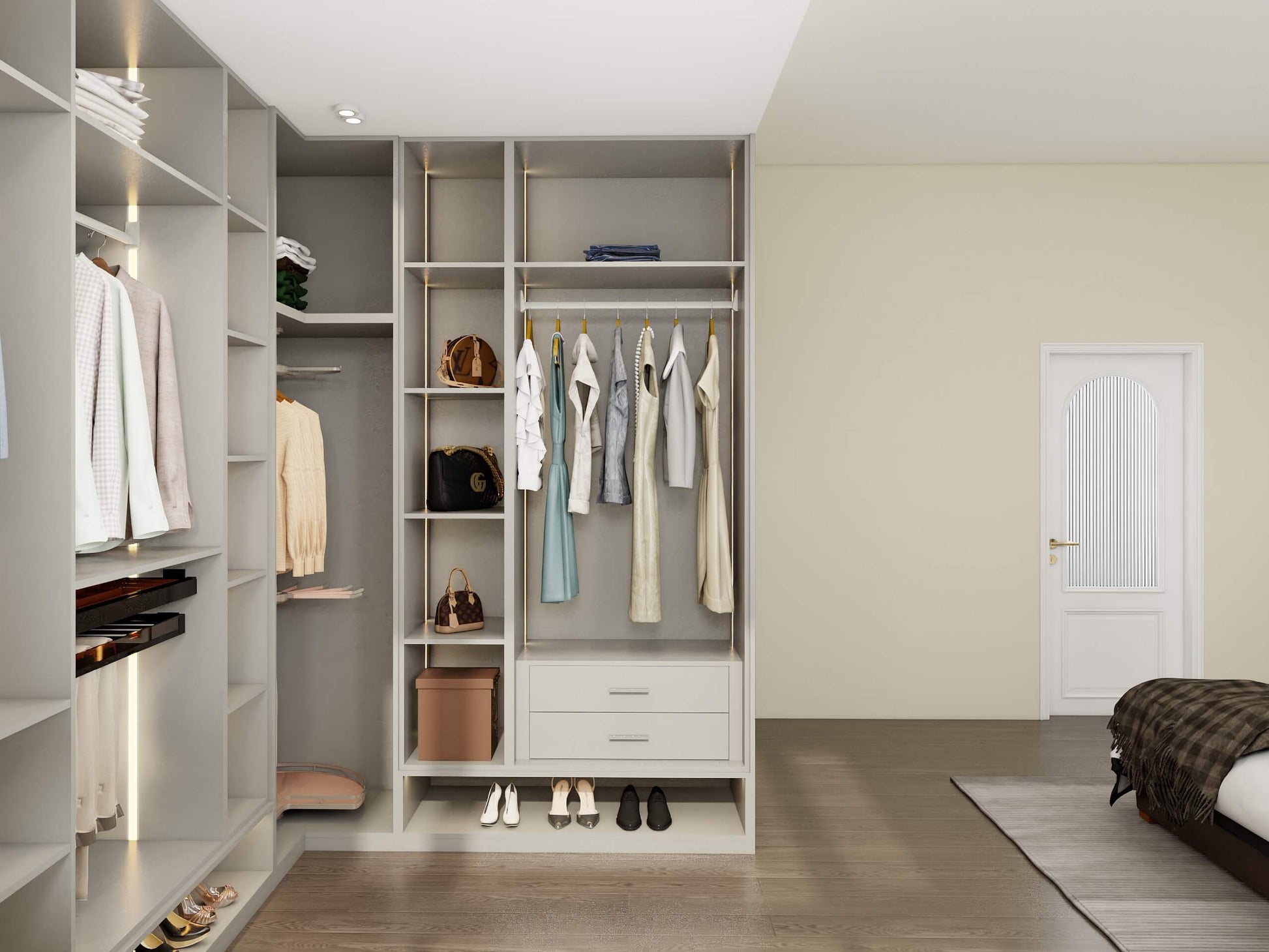 Master's Bedroom Closet Design 1-5