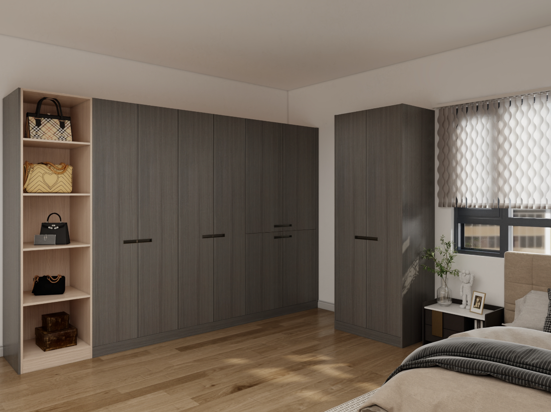 Modern House Master Bedroom Cabinets 01